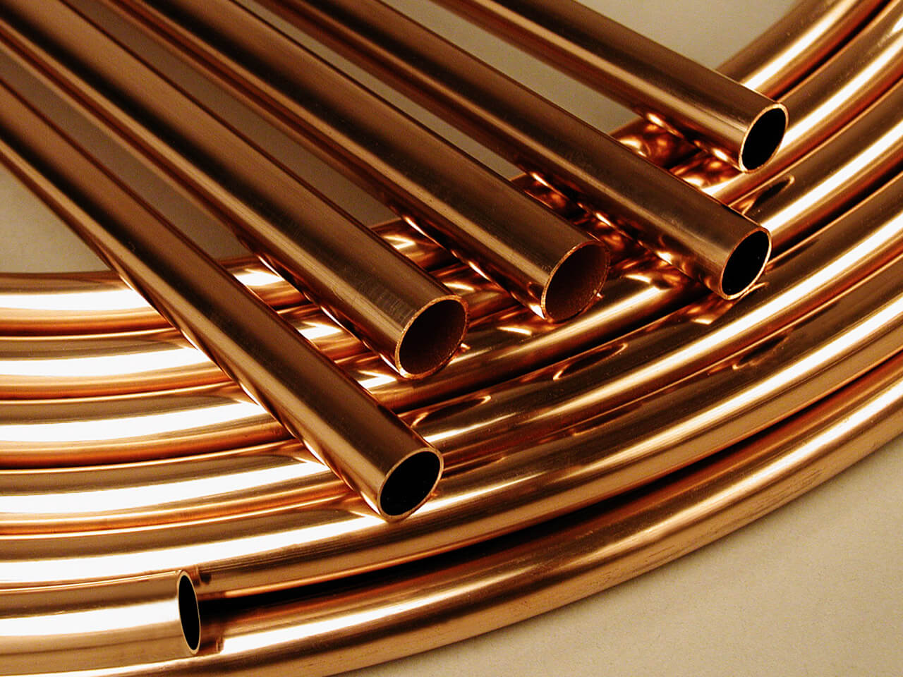 Copper materials in the production of electric cables