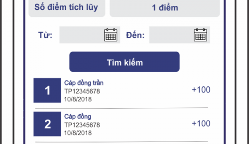 APP TRẦN PHÚ: TÍNH NĂNG TÍCH ĐIỂM, CHUYỂN ĐIỂM ĐẦY HẤP DẪN